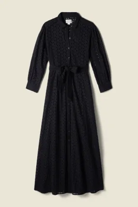 Eliot Dress Black Eyelet