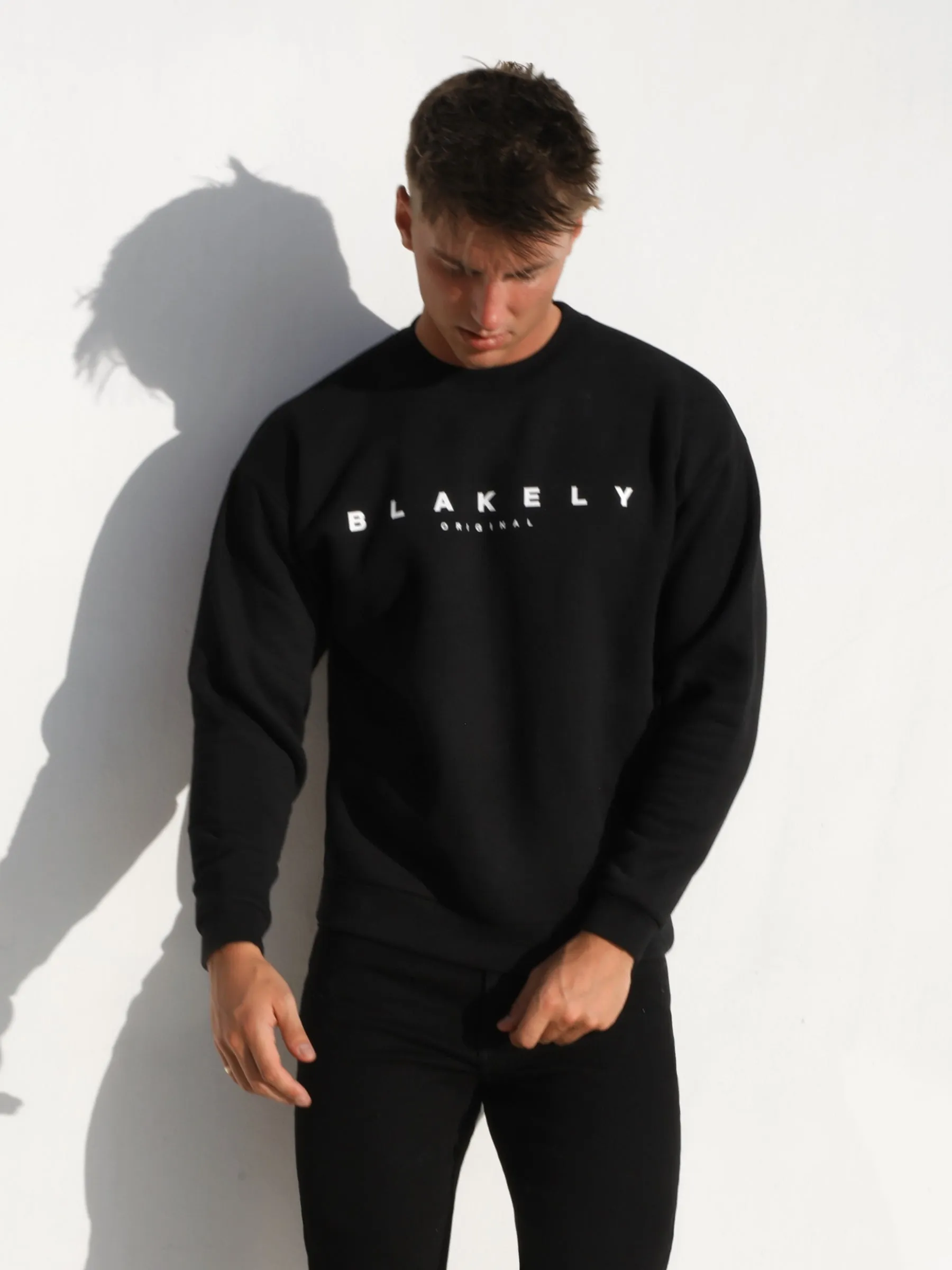 Evolved Relaxed Sweater - Black