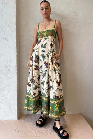 Fabulous Moments Boho Print Maxi Dress