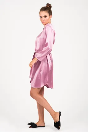 Florence Pink Silk Dress