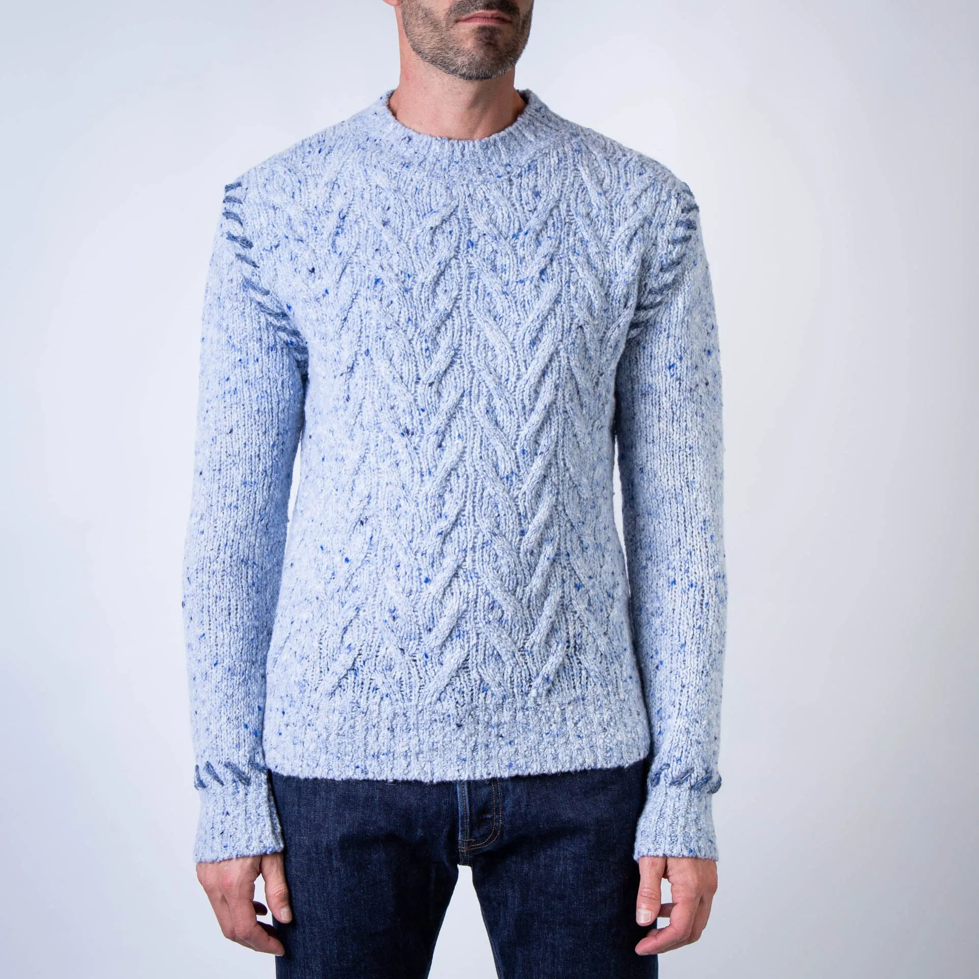 FUMAGALLI SWEATER  FU170335 BLU 29 SKY BLUE