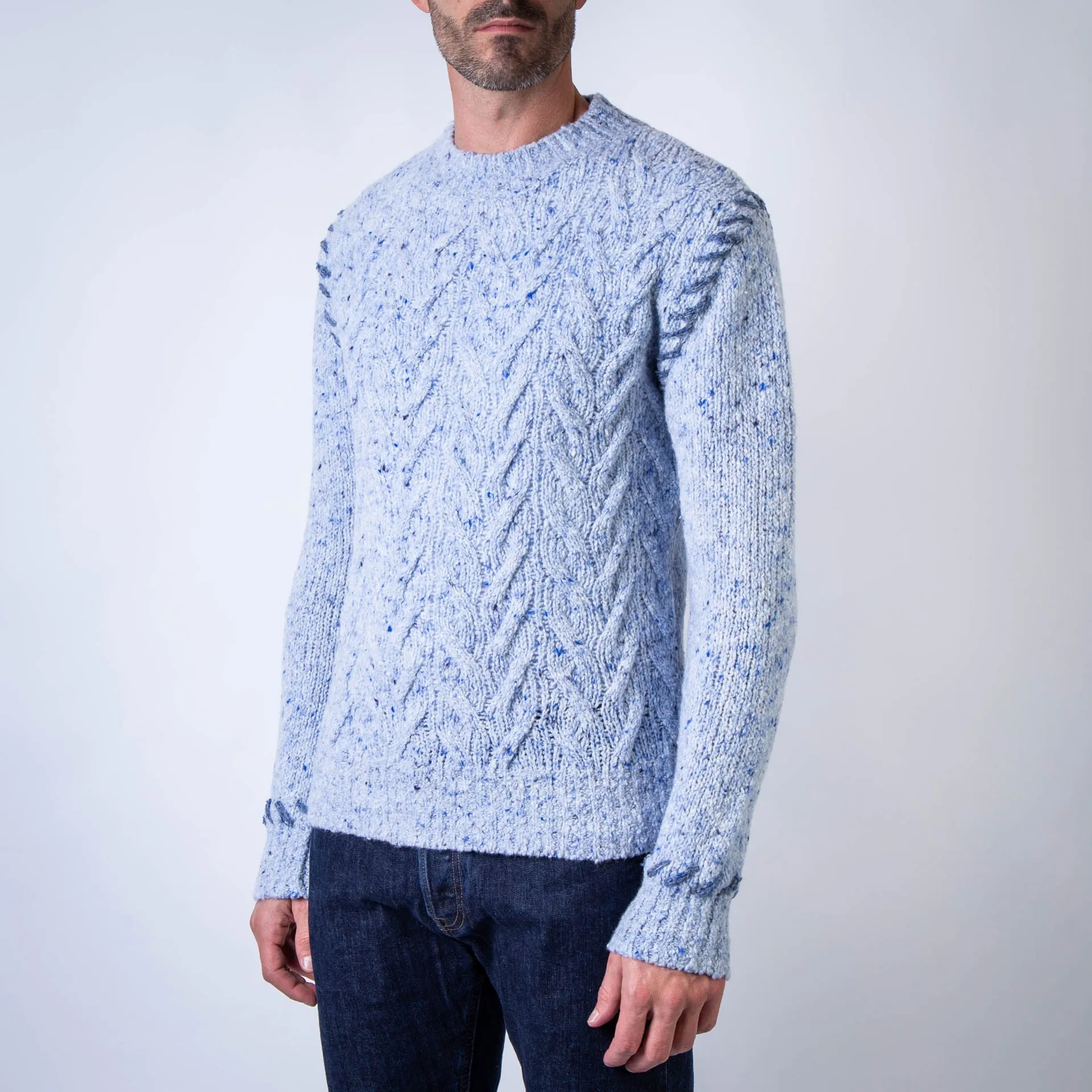 FUMAGALLI SWEATER  FU170335 BLU 29 SKY BLUE