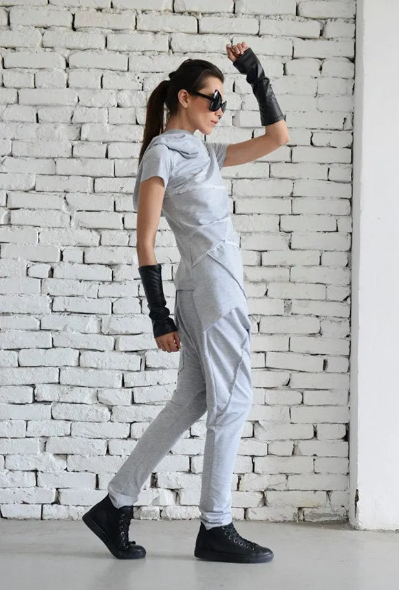 Grey Loose Tracksuit