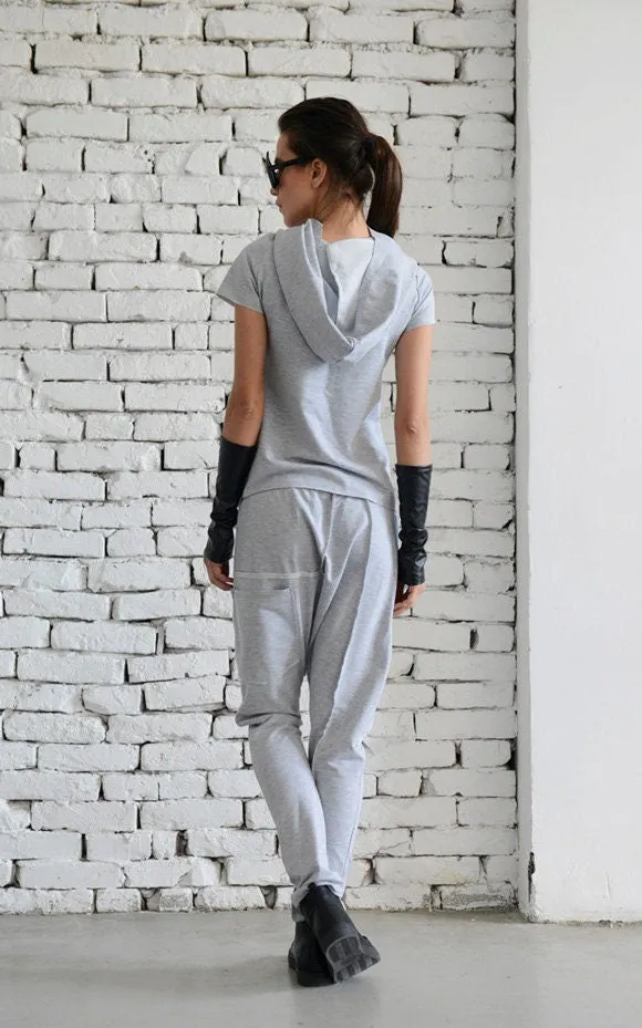 Grey Loose Tracksuit