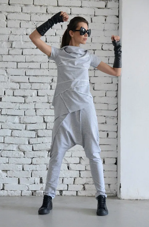 Grey Loose Tracksuit