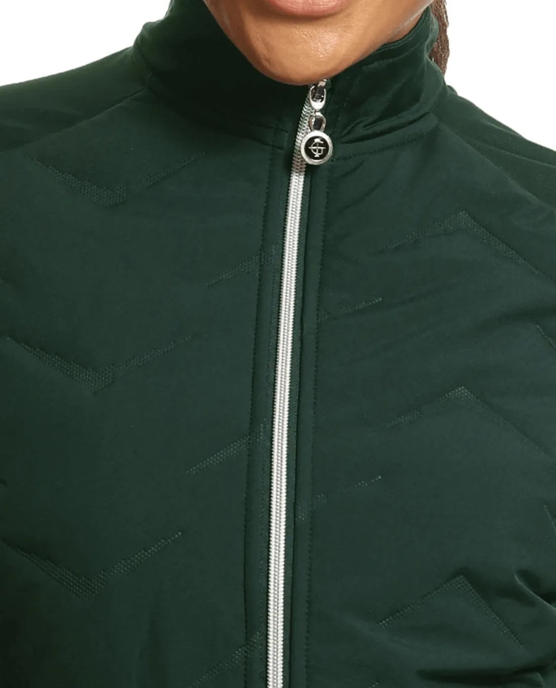 ISLAND GREEN Quilted Jacket 2312 Teal