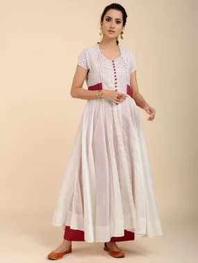 Ivory Princess Line Maxi Kurta