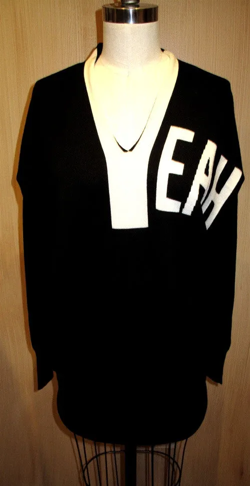 Jean Charles de Castelbajac "Yeah" Sweater