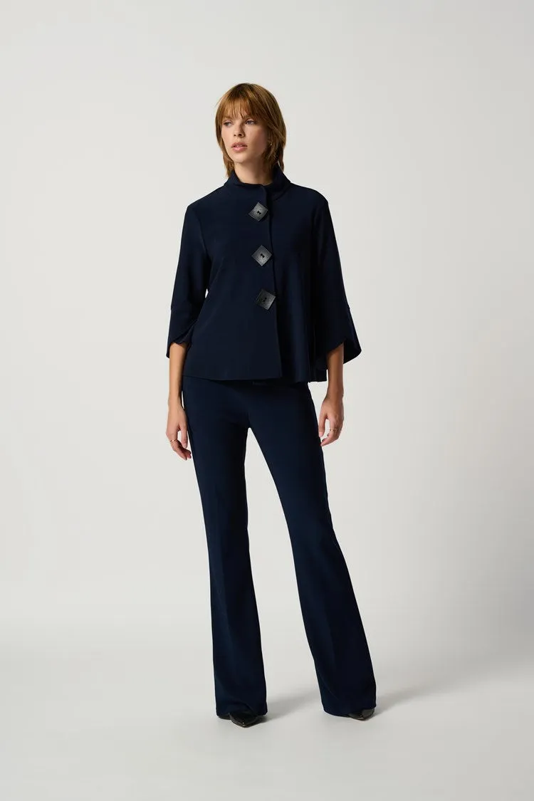 Joseph Ribkoff Midnight Blue Classic Flared Pant