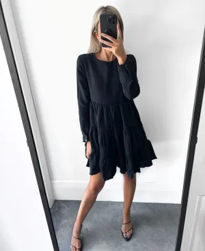 KELLY Tunic Dress - Black