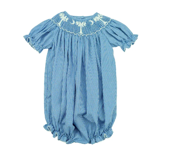 Kids on King South Carolina Smocked Shortall