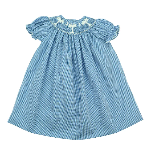 Kids on King South Carolina Smocked Shortall