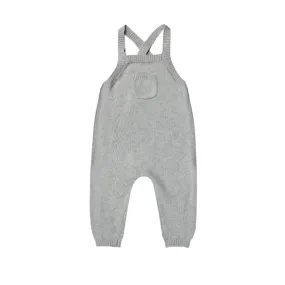 Knit Overalls - Sky Heather