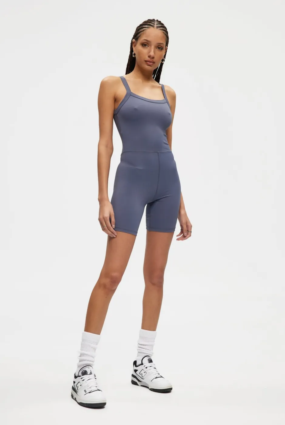 Kuwalla Tee Body Romper - Steel Blue