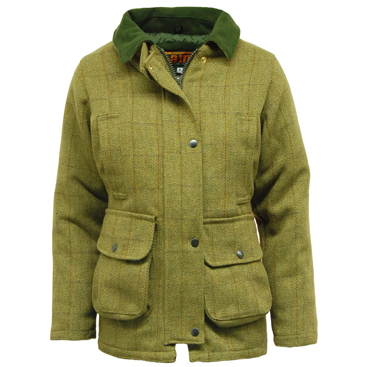 Ladies Game Tweed Jacket - Waterproof, Stylish & Warm | Sizes 8-22 | Perfect for All Seasons