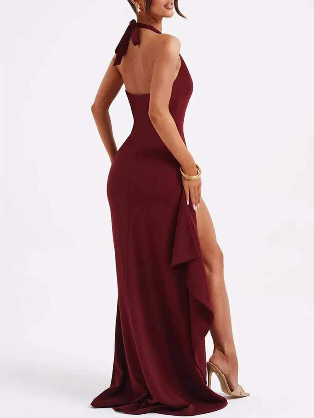 Lara Backless Bodycon Maxi Dress