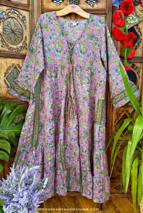 LAVENDER BLAZE PORTOBELLO ROAD DRESS / FREE SIZE