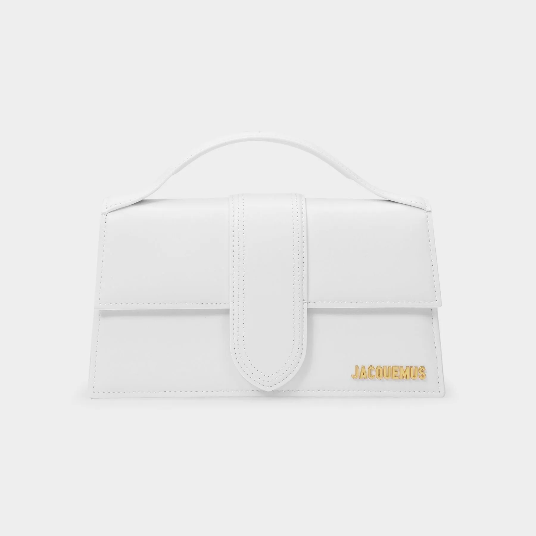 Le Grand Bambino Crossbody - Jacquemus - White - Leather