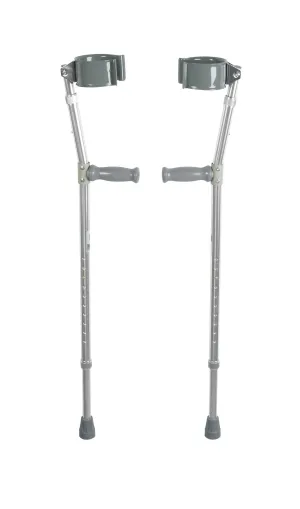 Lightweight Walking Forearm Crutches, Bariatric (1pair)