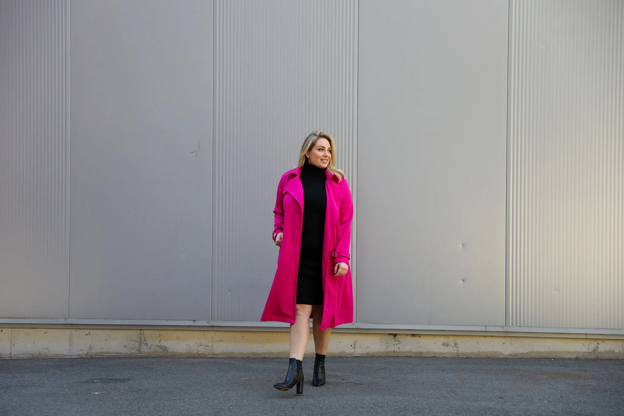 Luca Coat - Pink