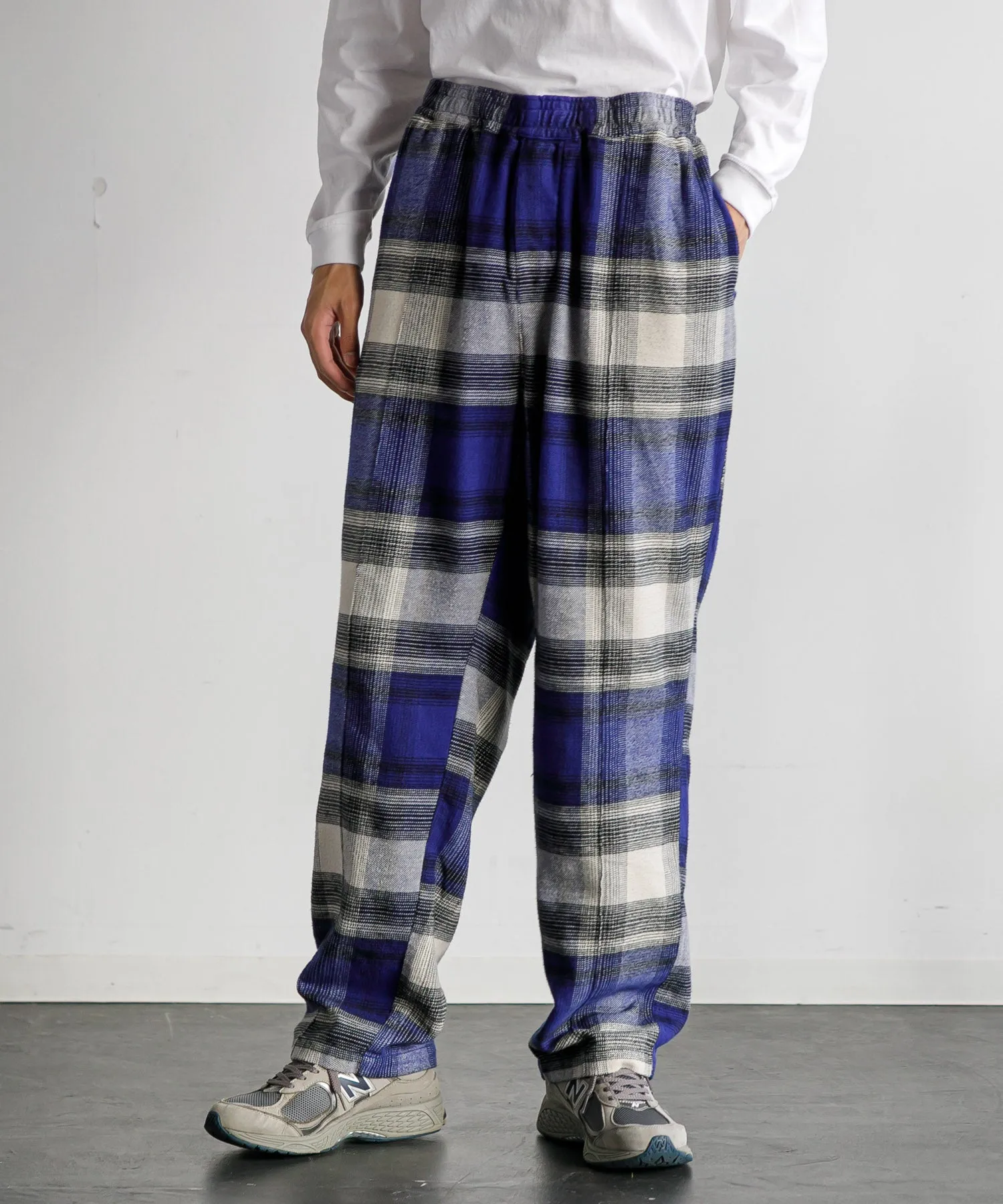 【MEN , WOMEN】NOMA t.d. Ombre Plaid Pants