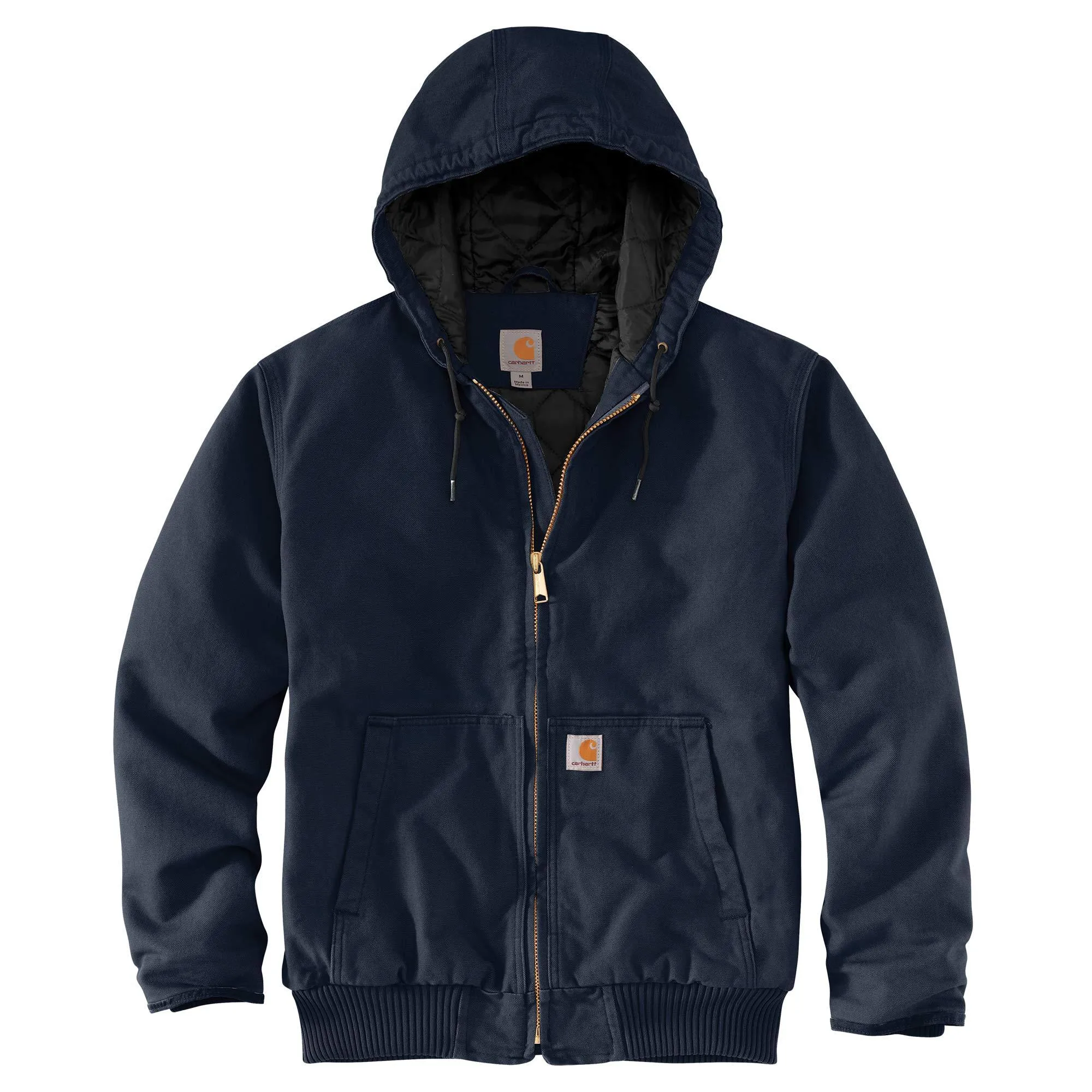 Men's Carhartt Loose Fit Washed Duck Insulated Active Jac - 104050