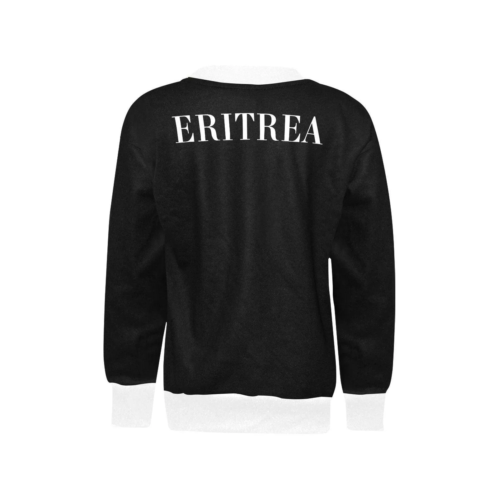 Mis Eritrea Girls' All Over Print V-Neck Sweater