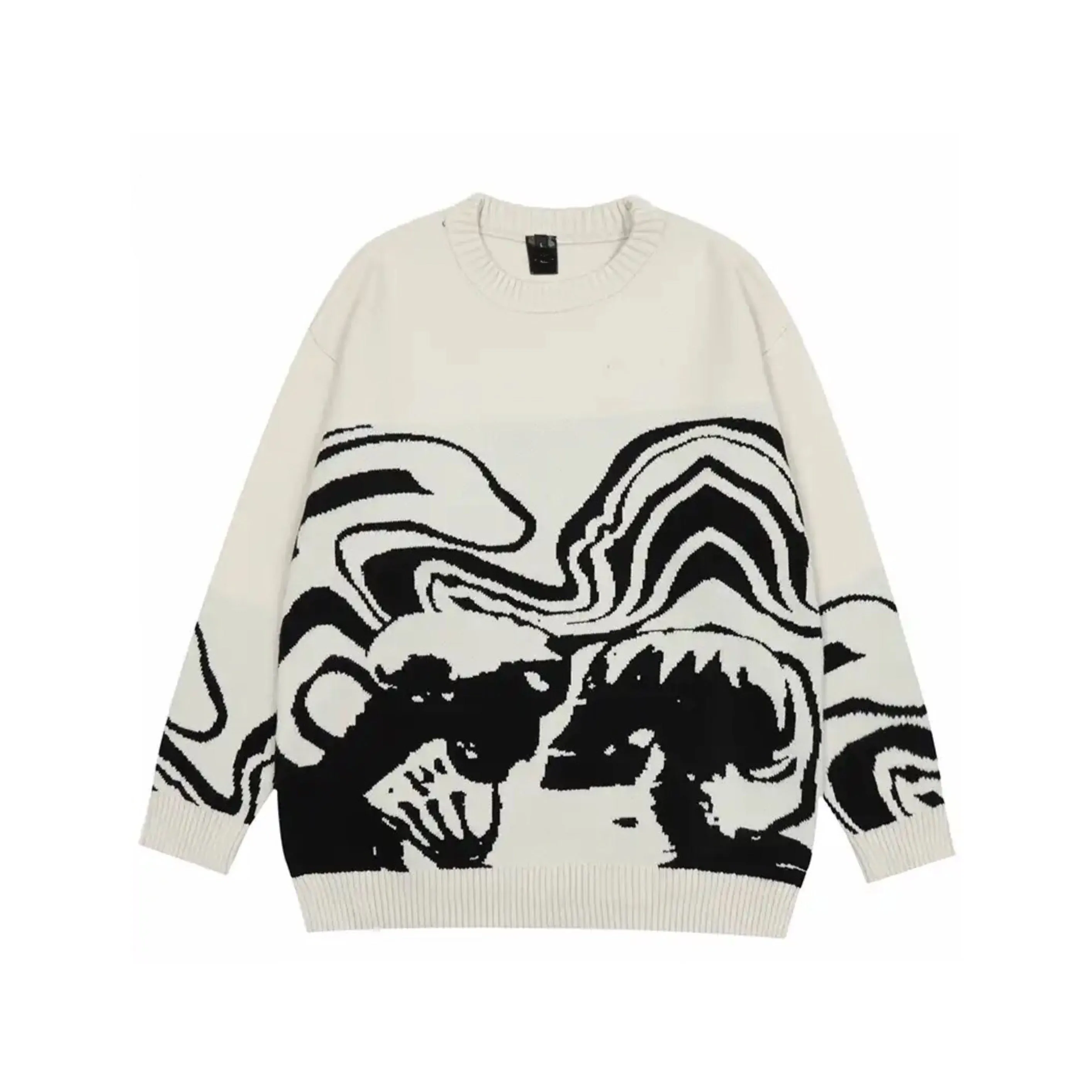 Monochrome Love Sweater