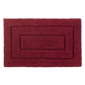 New - 24"x40" Signature Bath Rug Red - Cassadecor