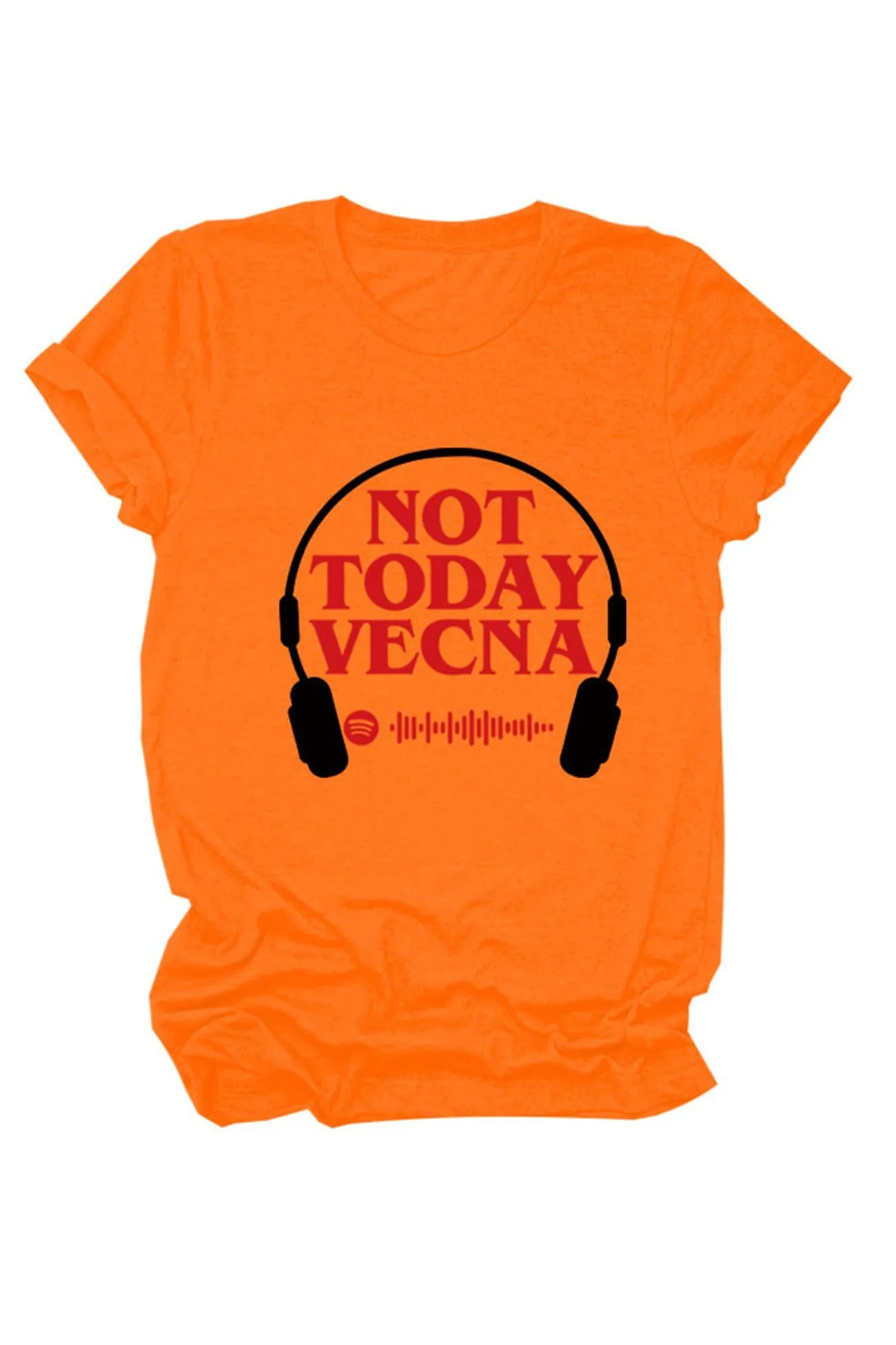 Not Today Vecna Printed T-shirt