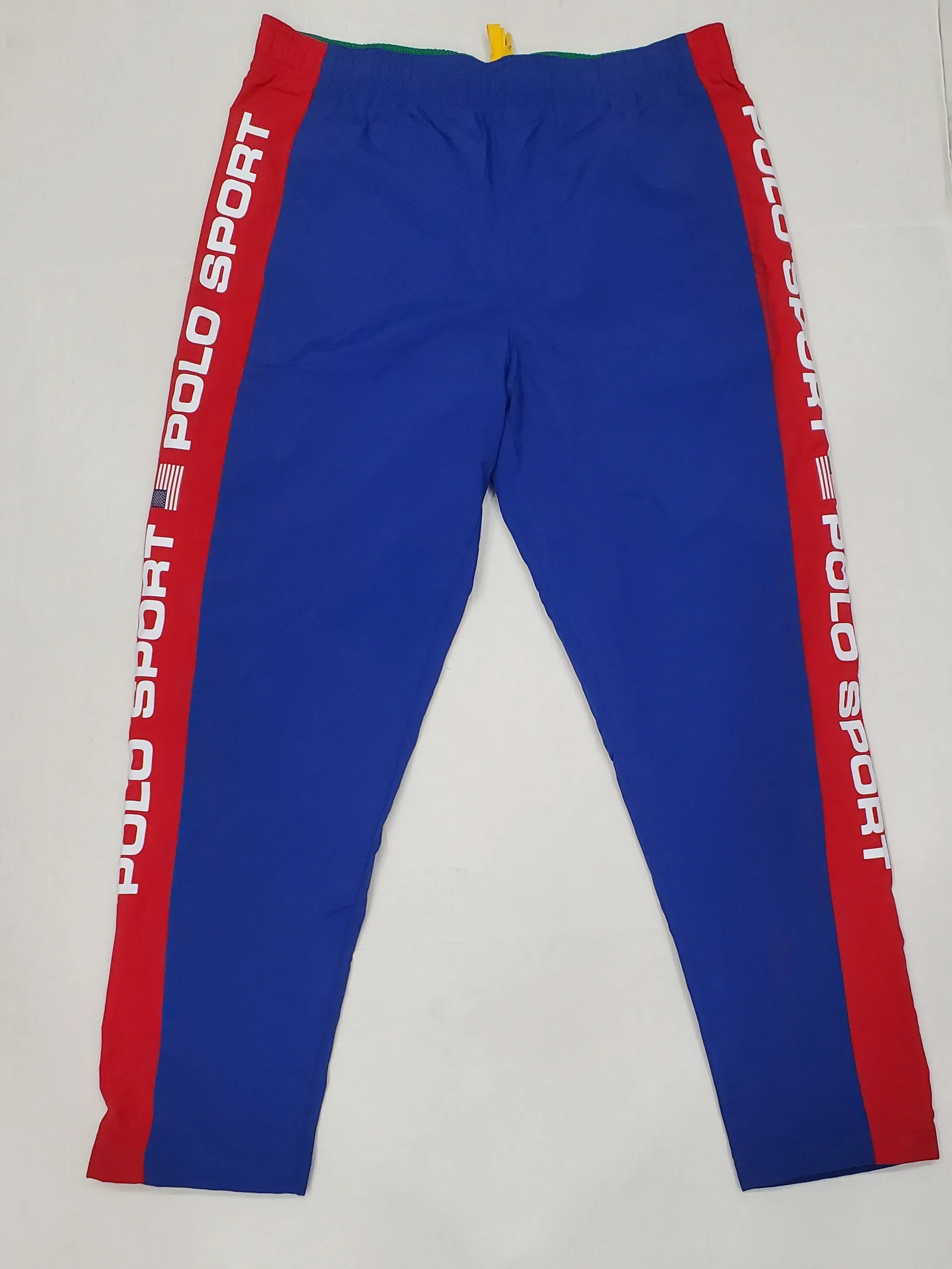 Nwt Polo Ralph Lauren Royal Blue/Red Polo Sport Windbreaker Pants