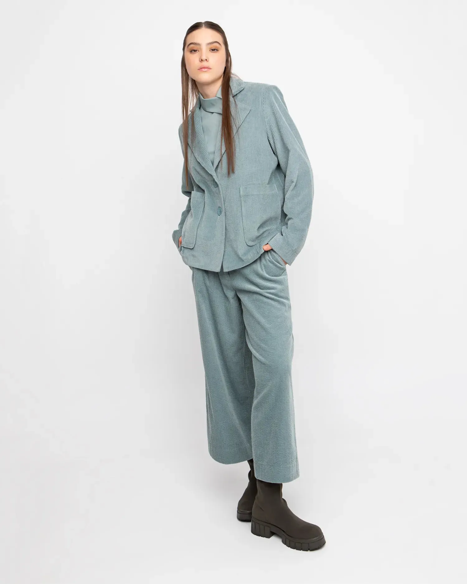 Ozai N Ku Baby Corduroy Pants, Mint