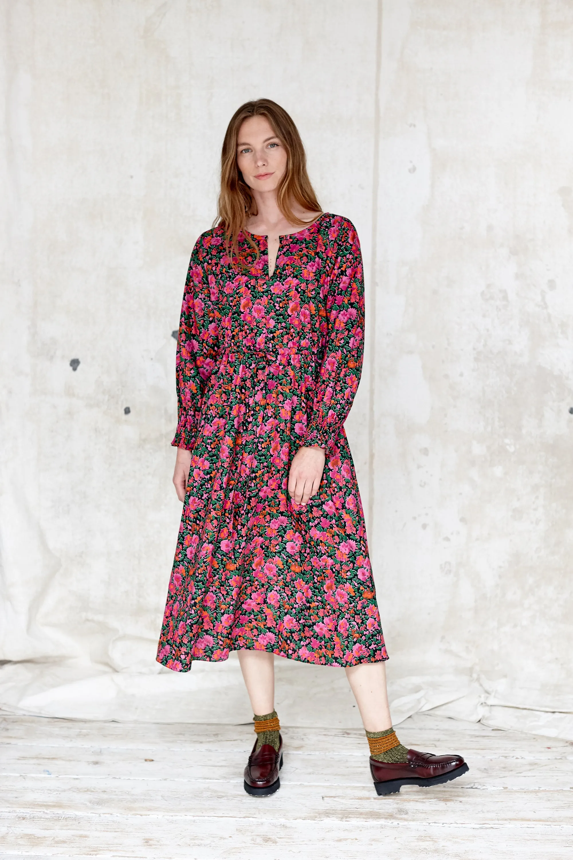 Painted Dahlia Bloomsbury Dress