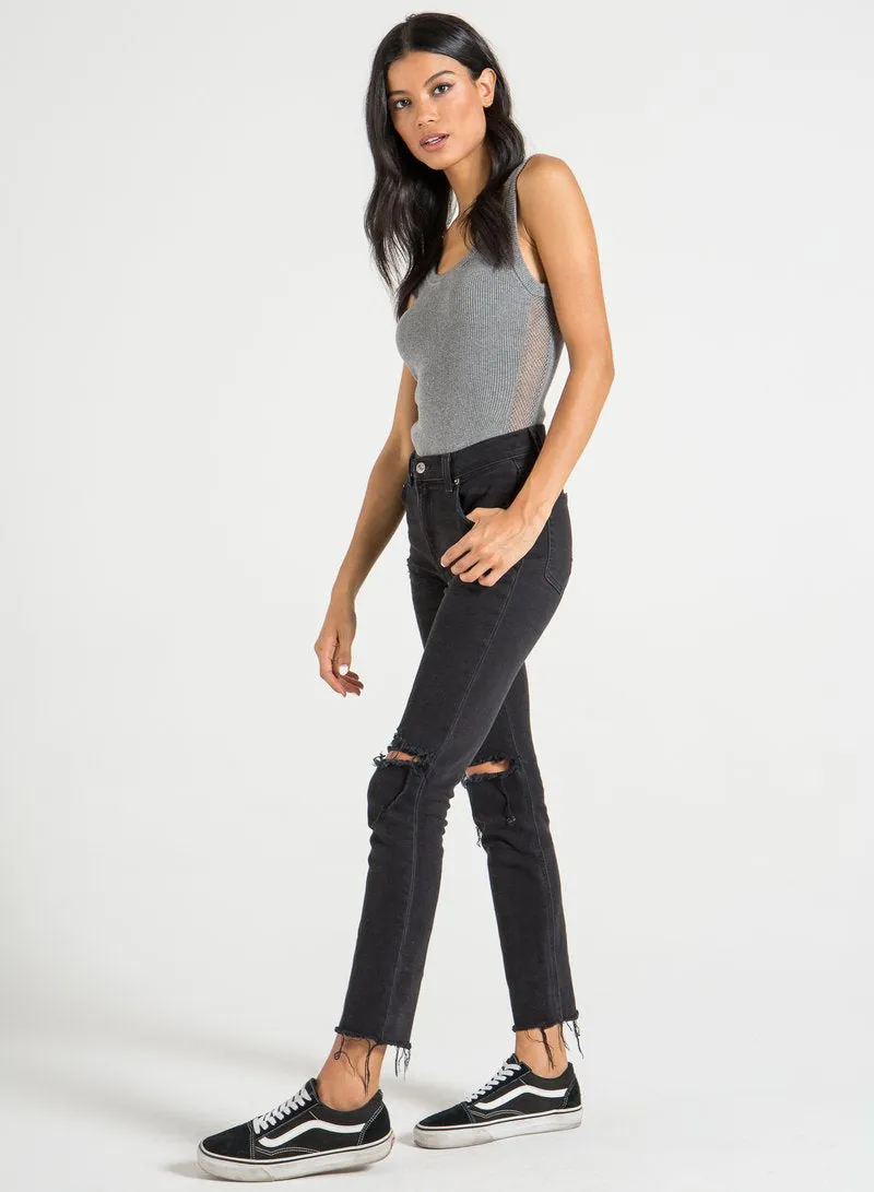 PHILANTHROPY - Meryl Bodysuit Heather Grey