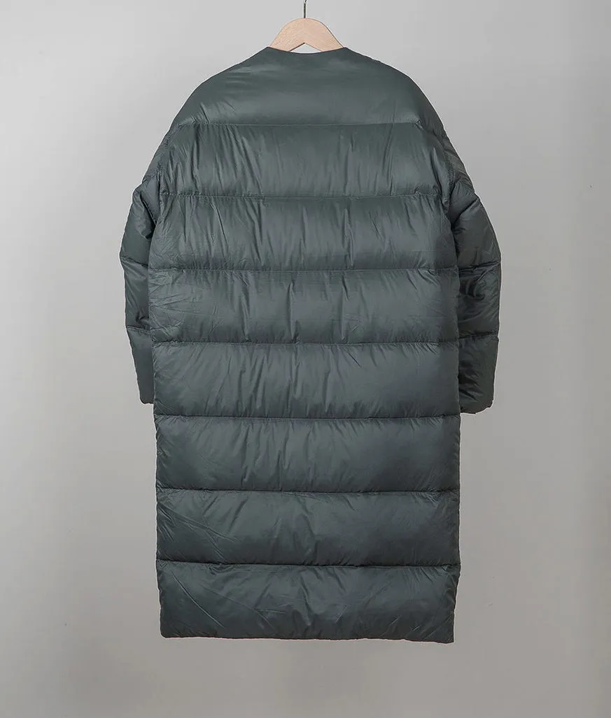 Prodigal Long Quilted Coat Sycamore