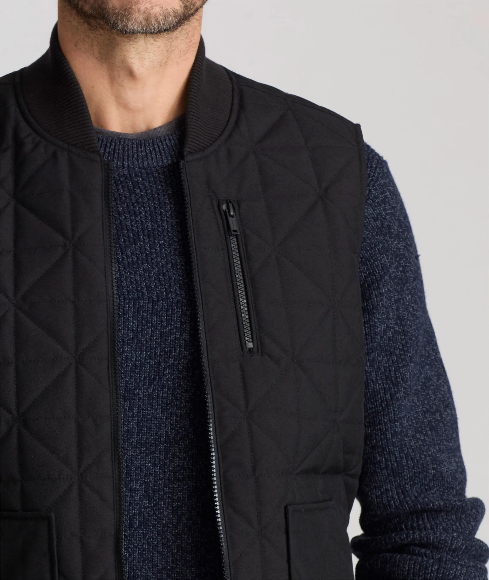 Quilted City Vest