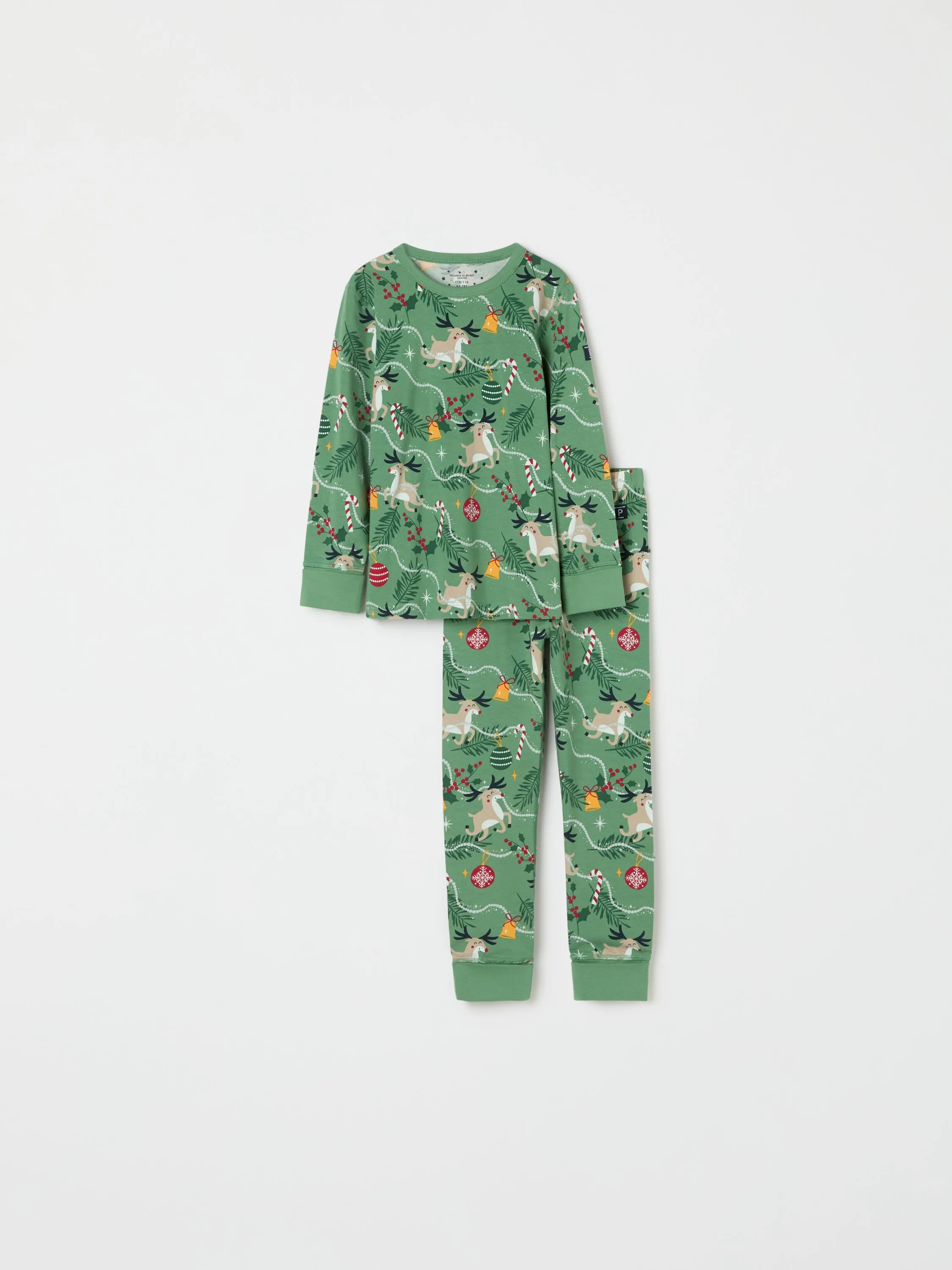 Reindeer Print Kids Pyjamas