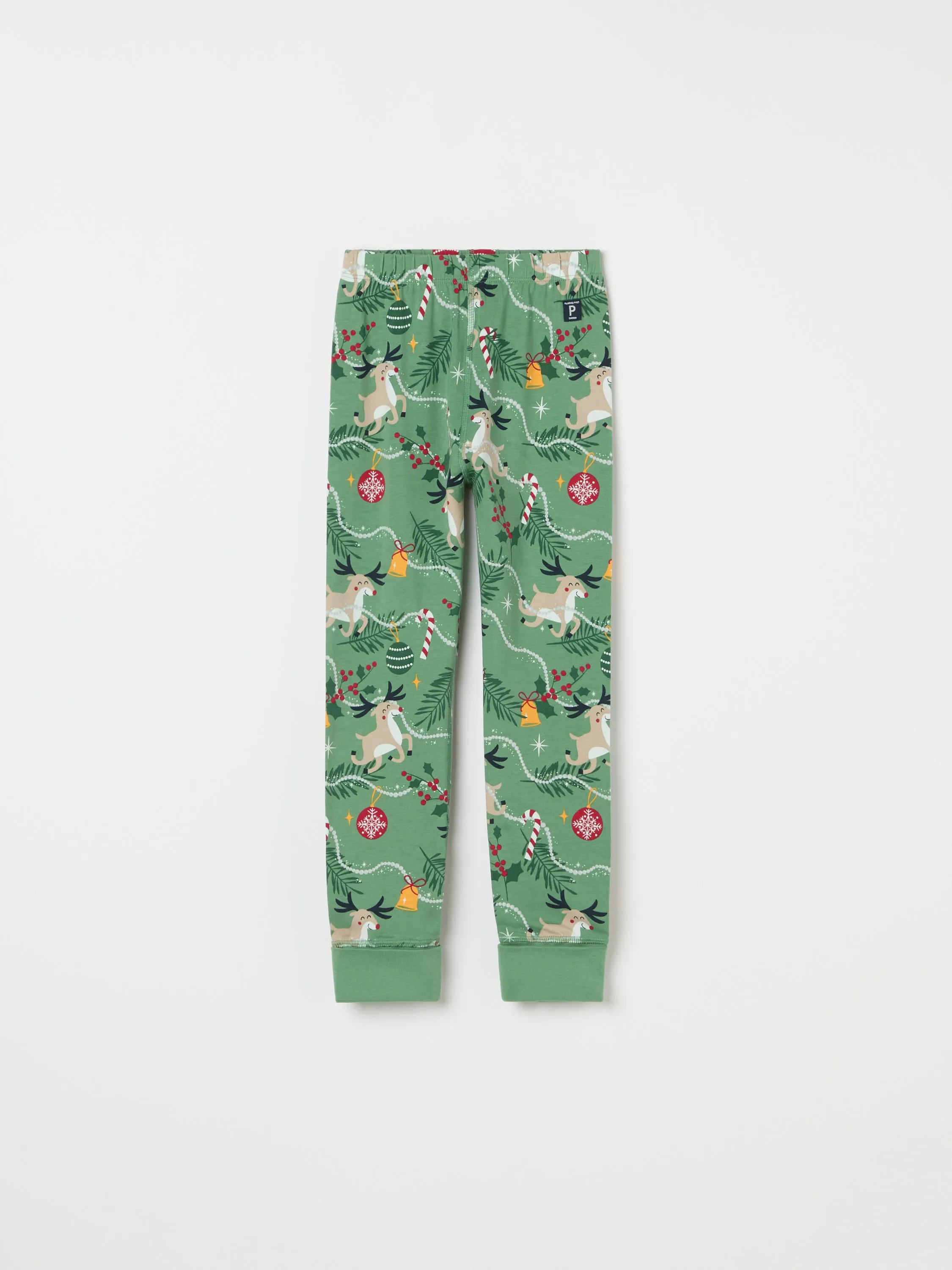 Reindeer Print Kids Pyjamas