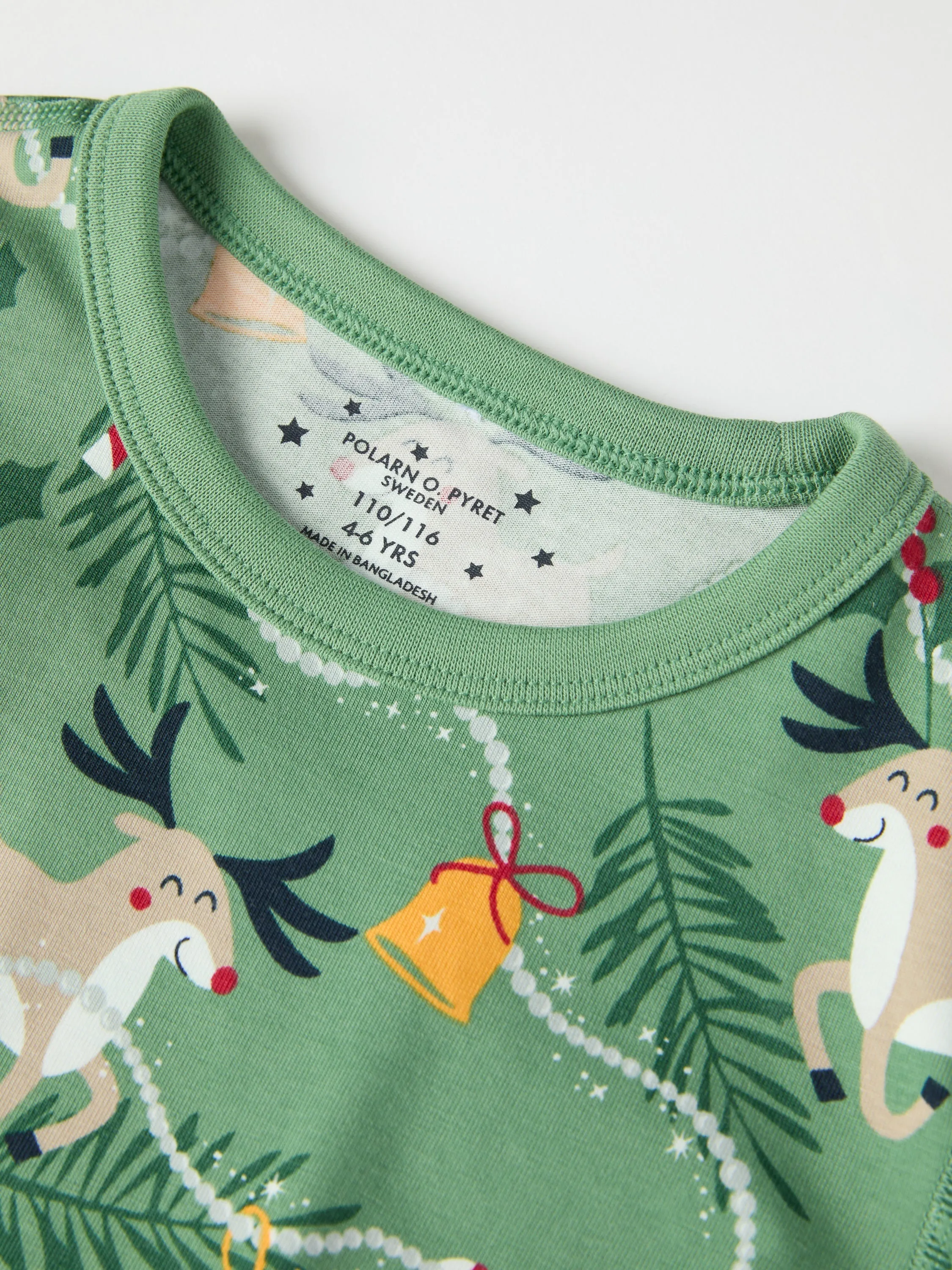 Reindeer Print Kids Pyjamas