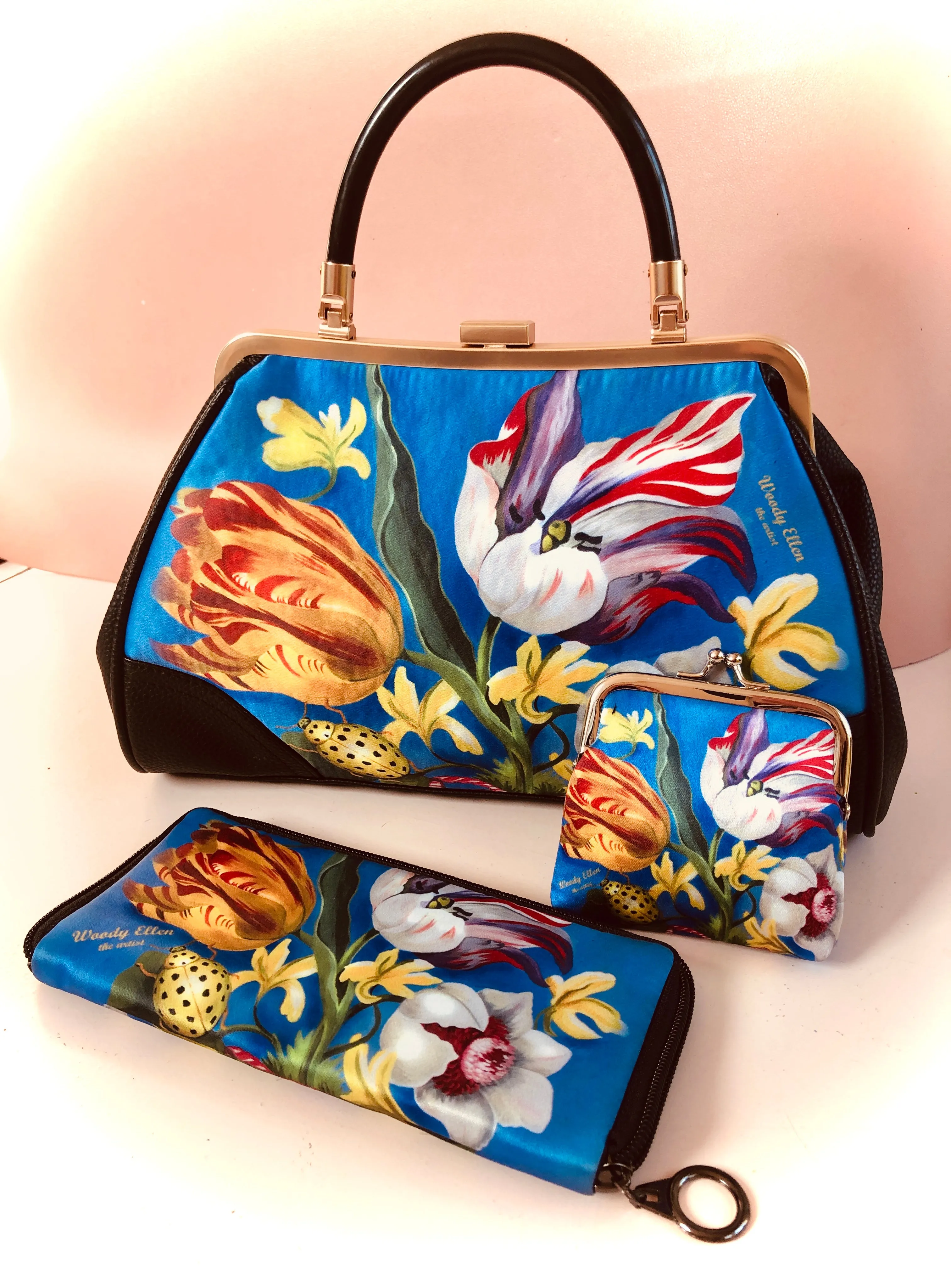 Retro Handbag Set of 3, Ladybug