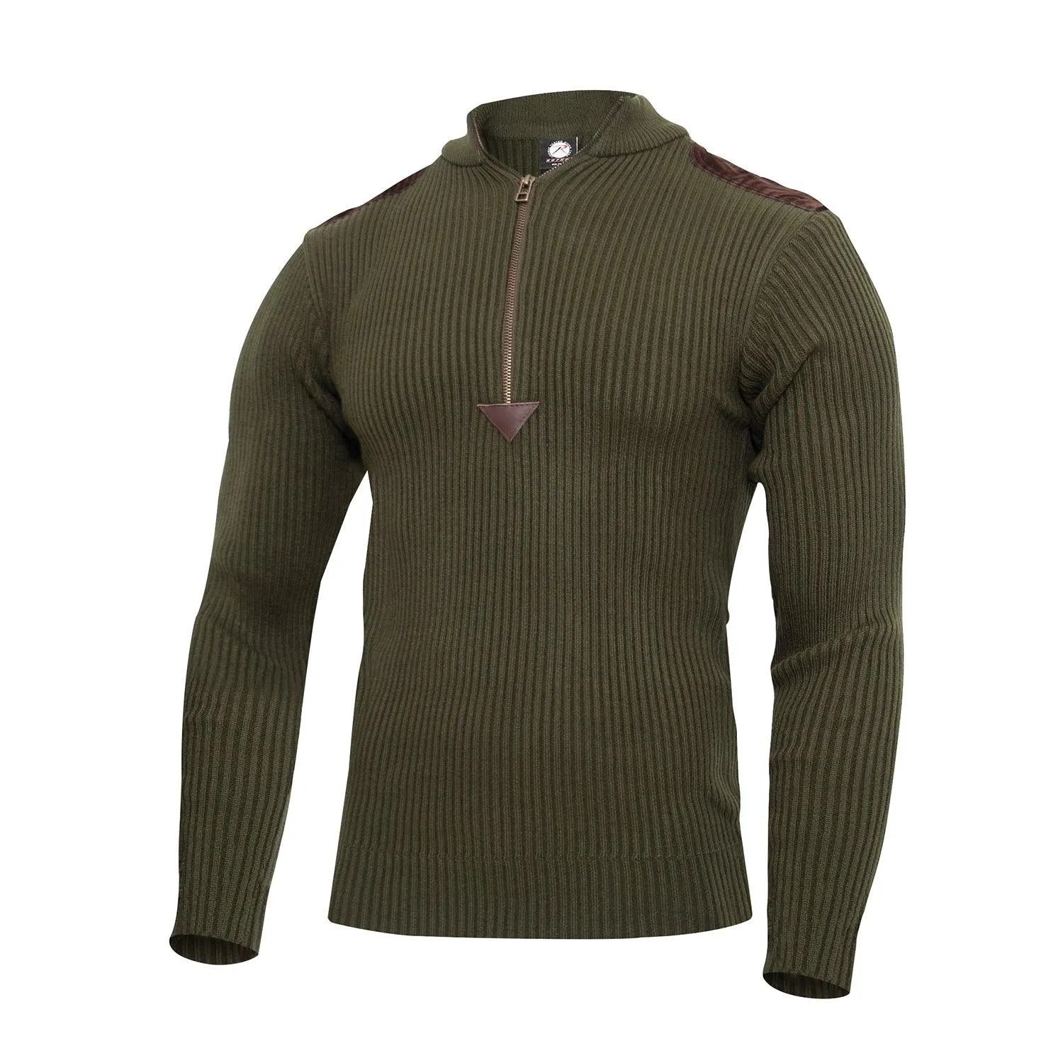 Rothco Quarter Zip Acrylic Commando Sweater