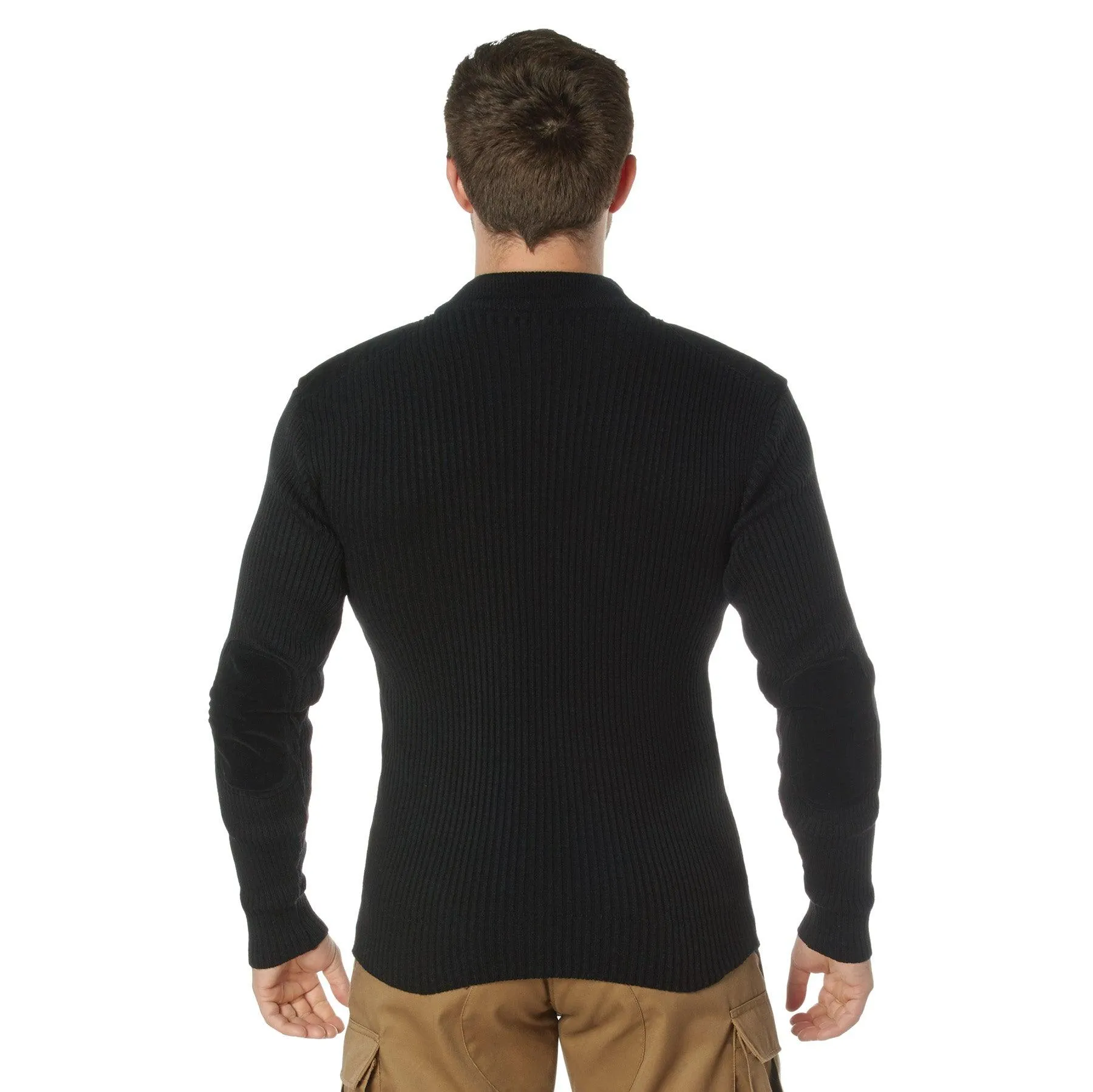 Rothco Quarter Zip Acrylic Commando Sweater