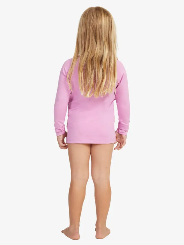 Roxy Girls 2-7 Essential Long Sleeve UPF 50 Rash Vest