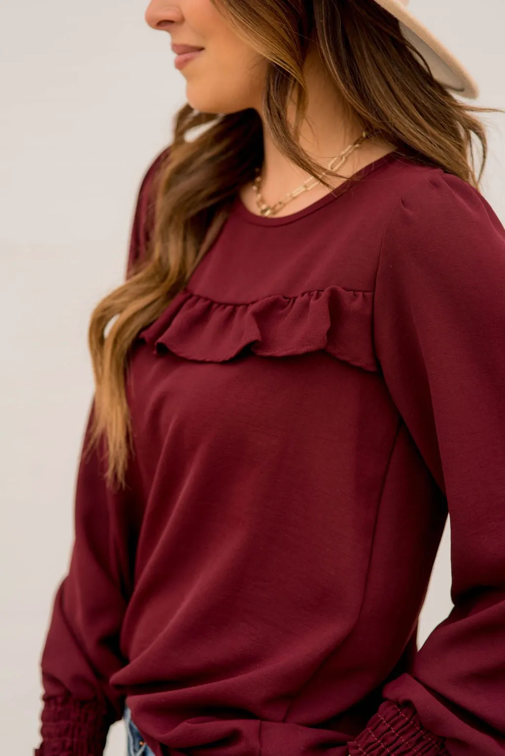 Ruffle Blouse