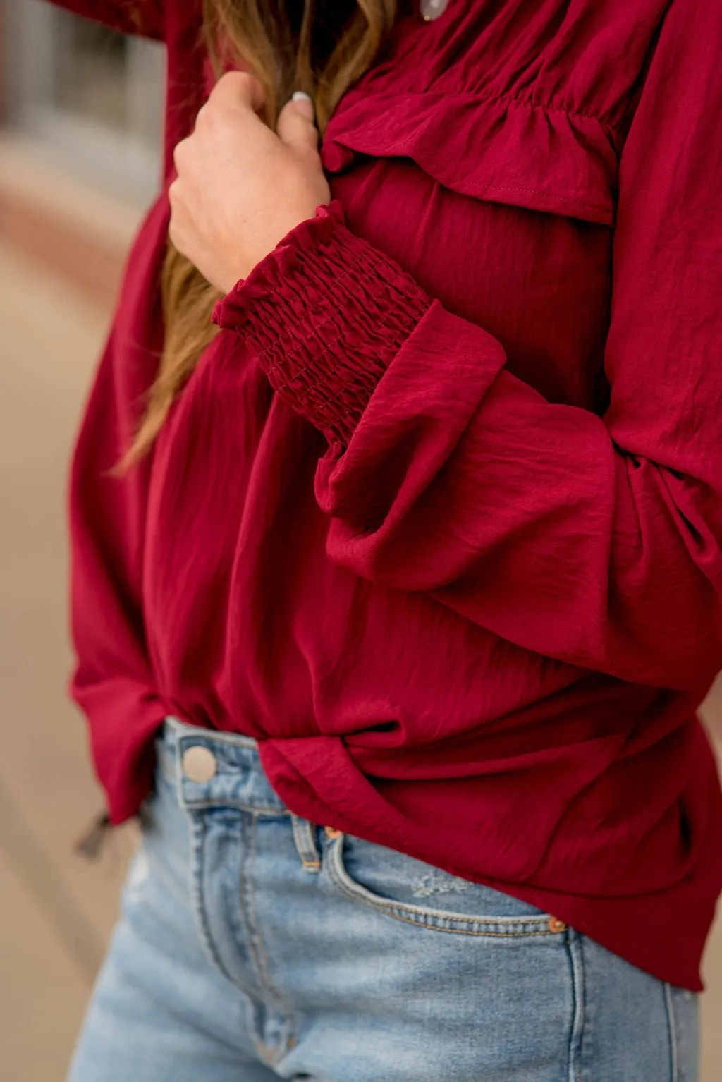 Ruffle Blouse