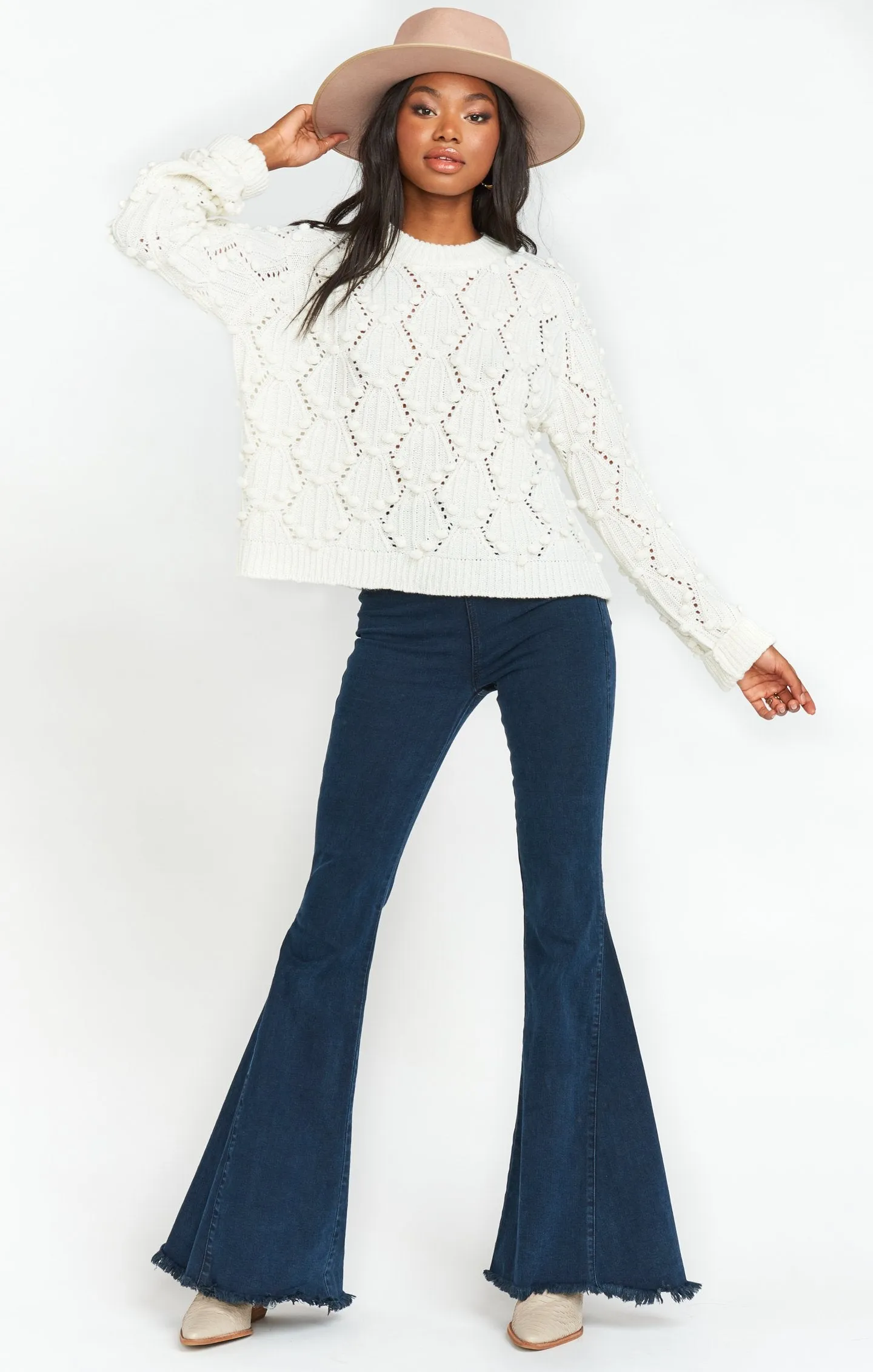 Sausalito Sweater ~ Buttercream Knit