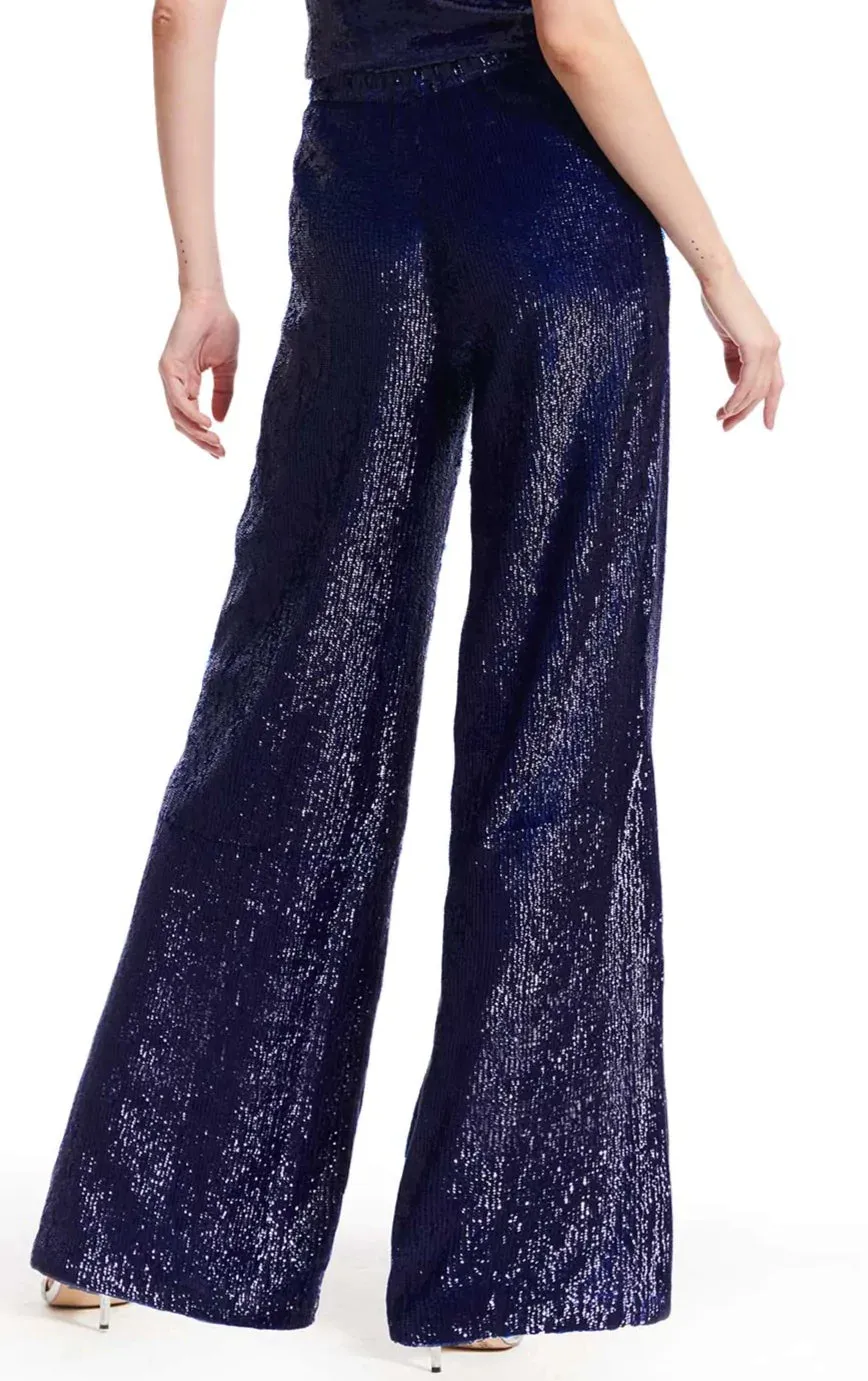 Sequin Full Palazzo Pant