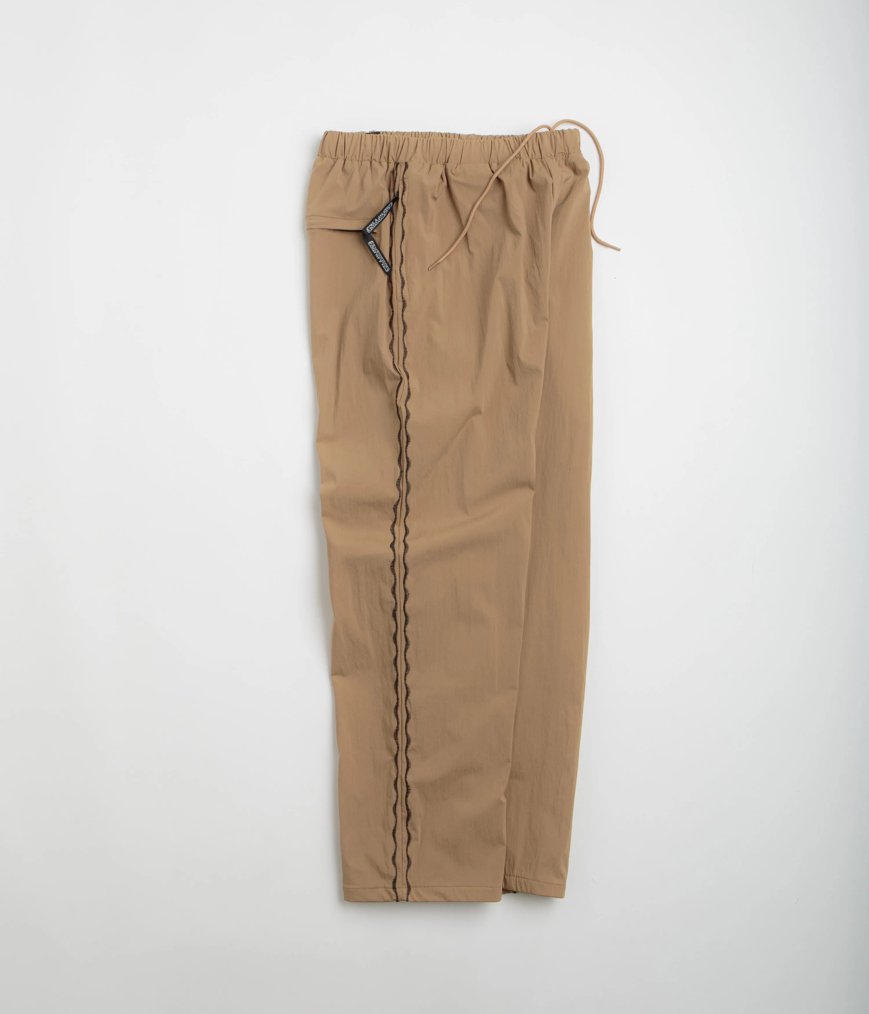 Sexhippies Welders Stitch Easy Pants - Light Brown / Black