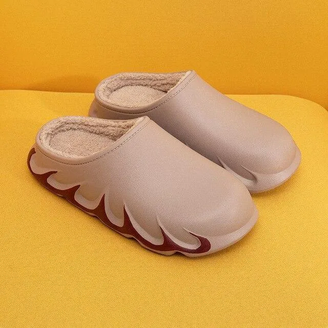 Stylish Anti-Slip Indoor Warm Plush Slipper