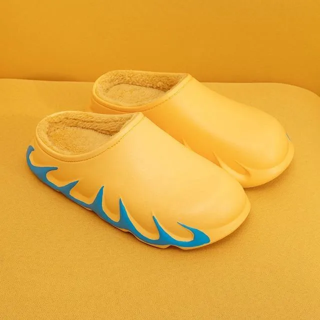 Stylish Anti-Slip Indoor Warm Plush Slipper